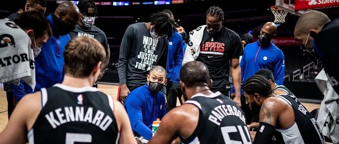 14场后快船迎三好消息：三数据第一+乔治神勇，这点证泰伦卢真有能耐