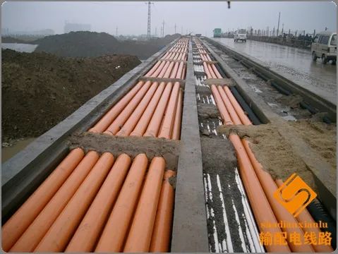 电缆排管敷设方法