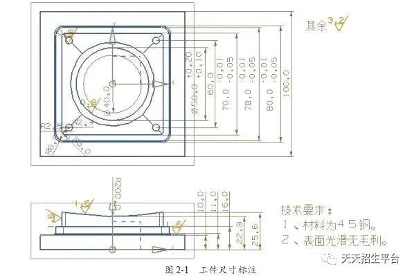 UG编程模具零件铣削加工的图1