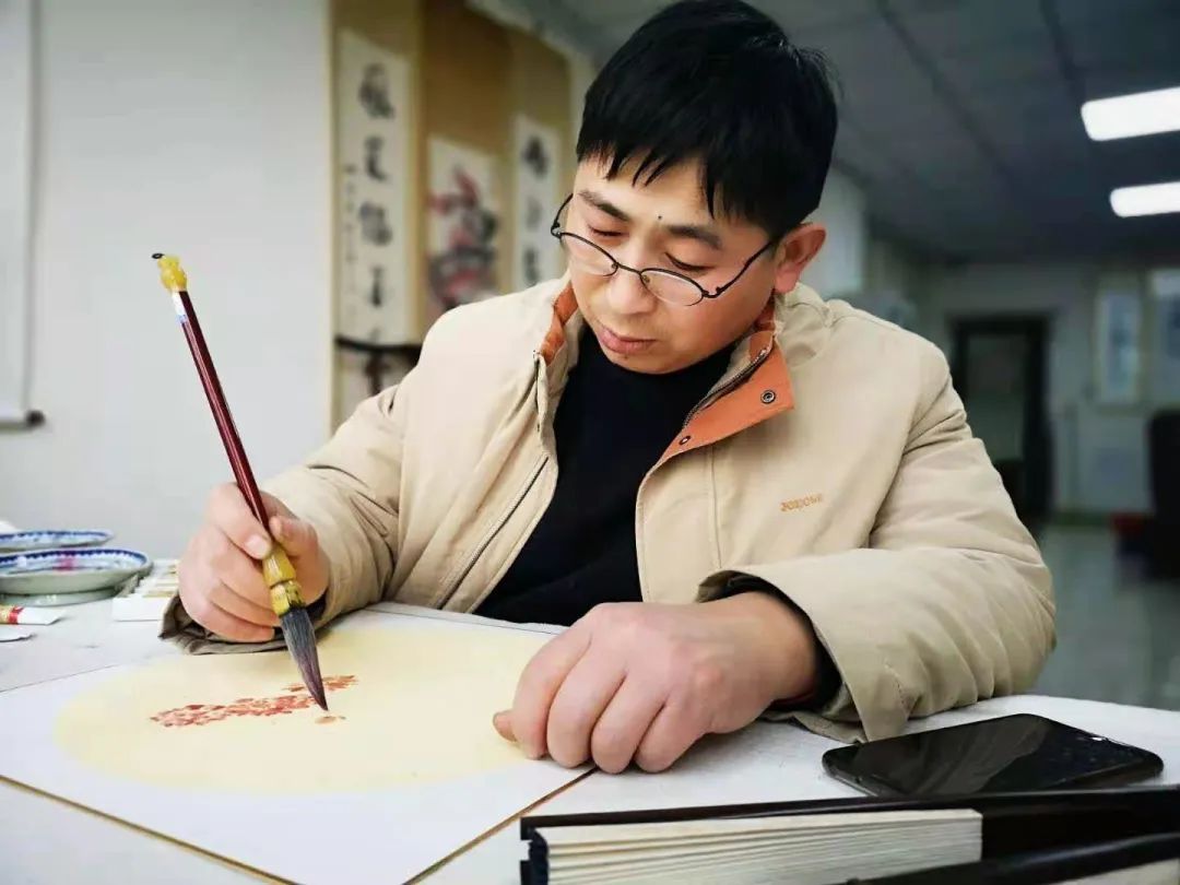 赏代表生肖任志安的十二生肖指画
