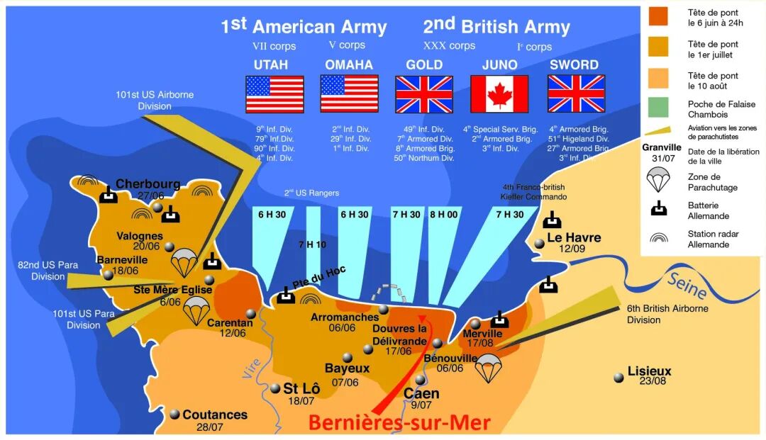 二战诺曼底登陆:为何是奥马哈海滩上伤亡最惨重?