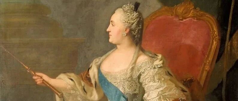 俄罗斯女皇凯瑟琳的肖像