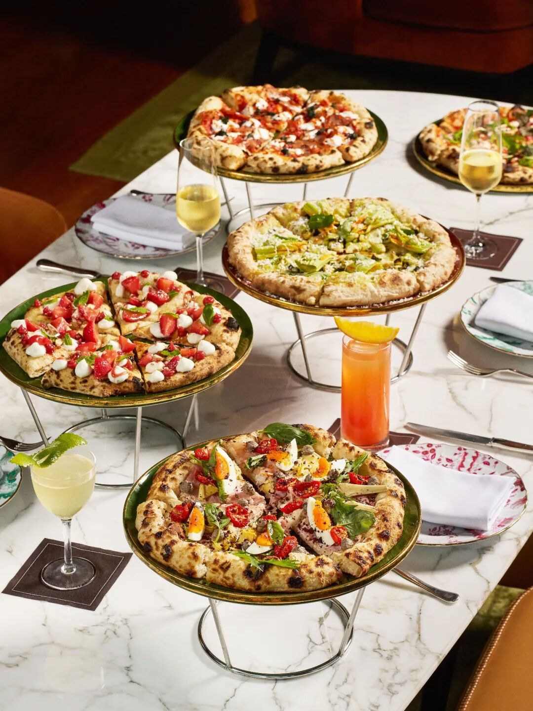Bvlgari Hotel Shanghai Pizza Bar ： Pier Daniele Seu Summer Menu