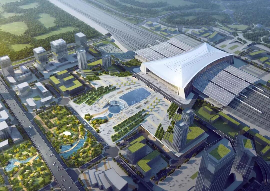 呼南高铁和郑万高铁联络线,其中沿江高铁在宜昌北站车站规模为5台11线