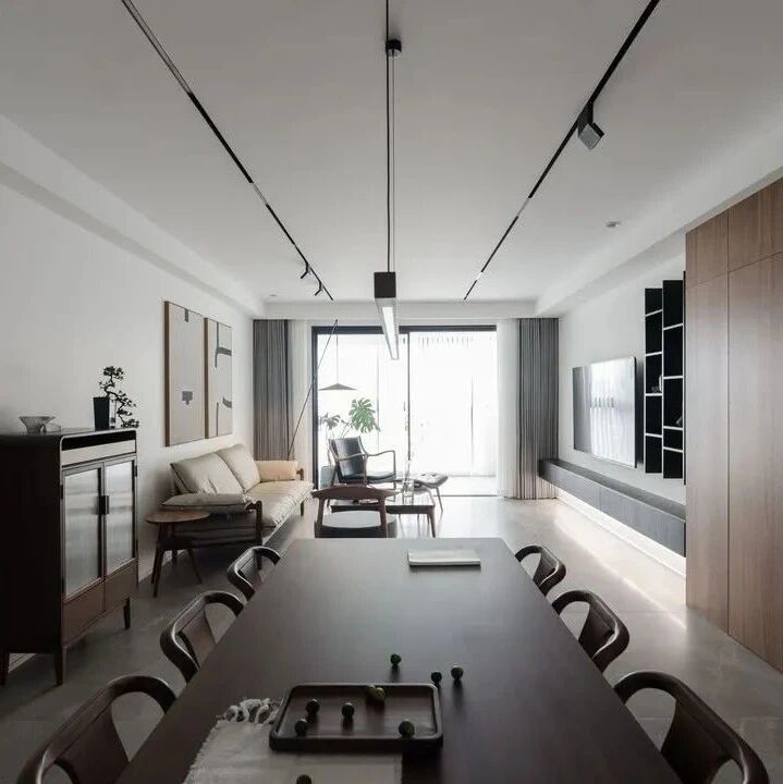 164㎡三口之家，当简约遇上新中式，幸福感爆棚！