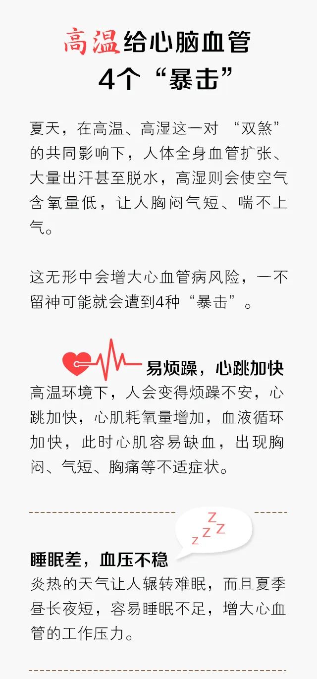 高溫天增加心血管病風險，血管需要降溫 健康 第4張