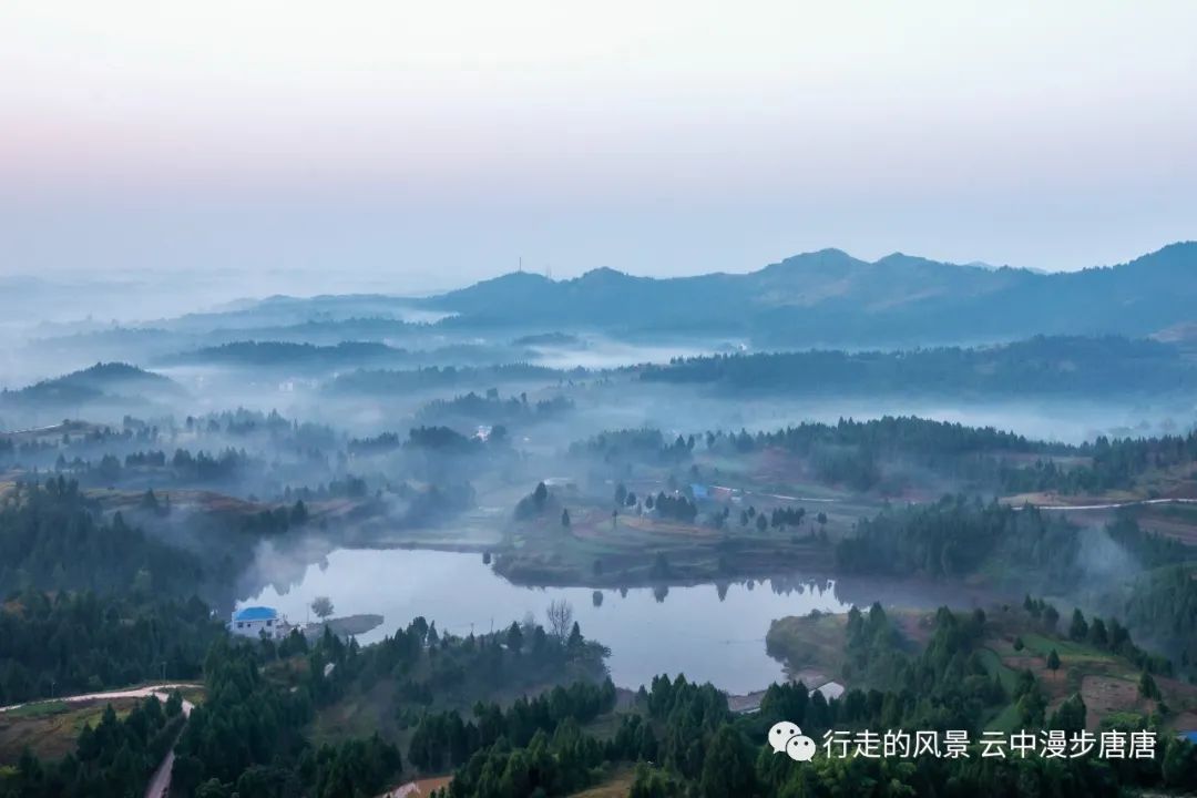 酉溪河，岳池第一长河