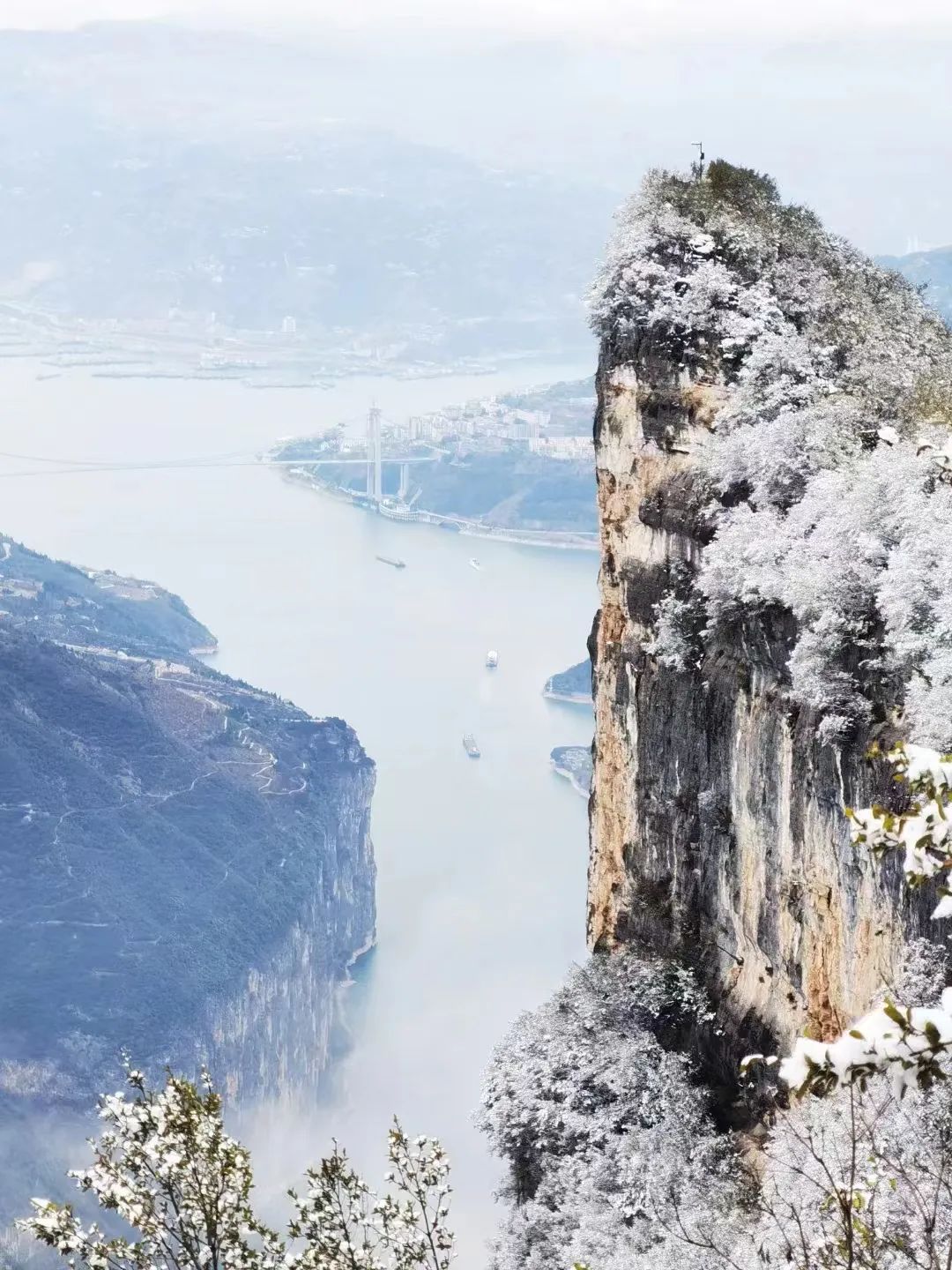 重庆奉节下雪图片