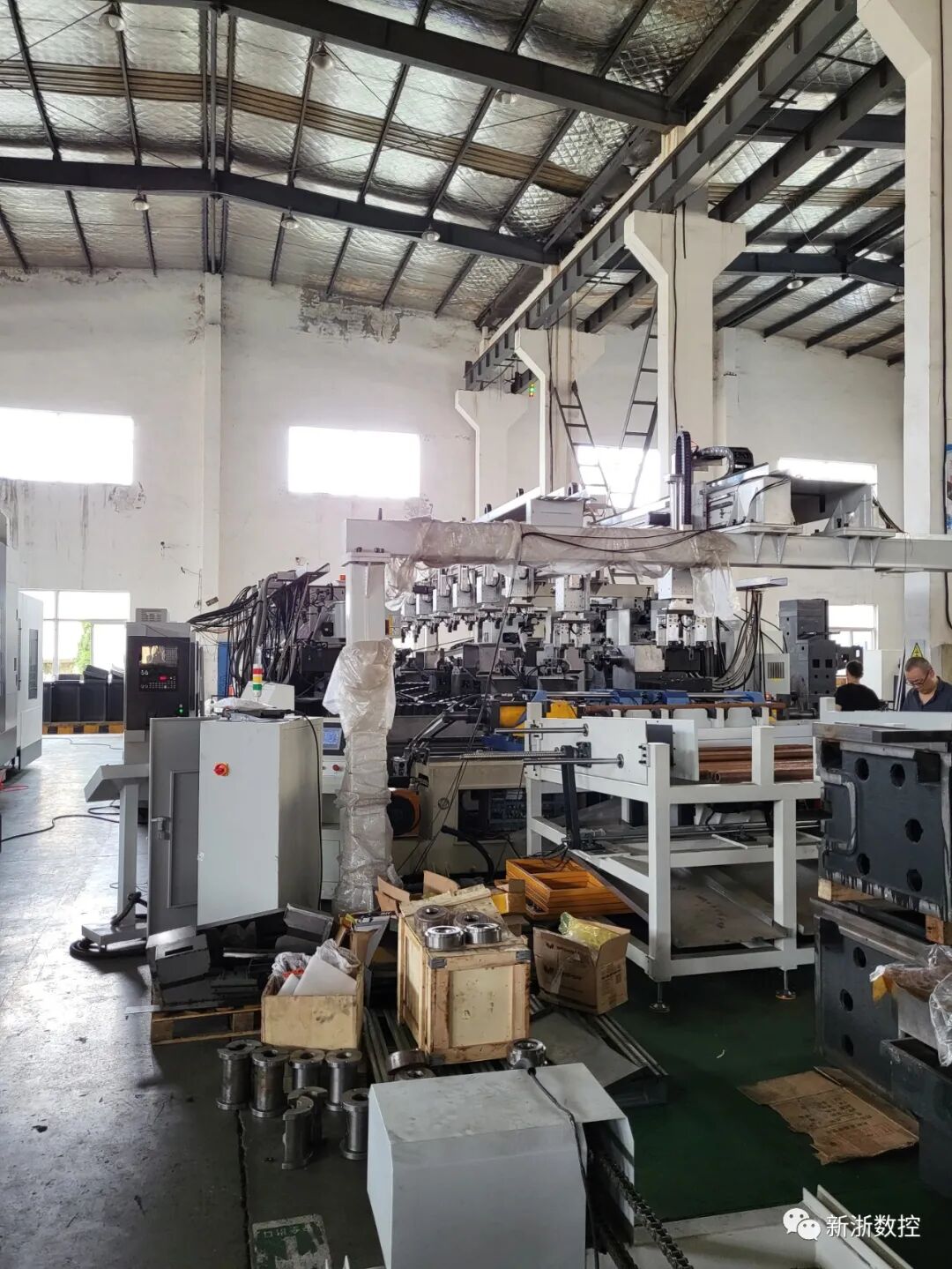 Passionate acceptance of XZ-030 tie rod automatic production line