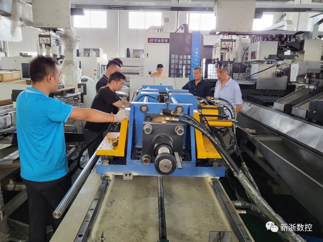 Passionate acceptance of XZ-030 tie rod automatic production line