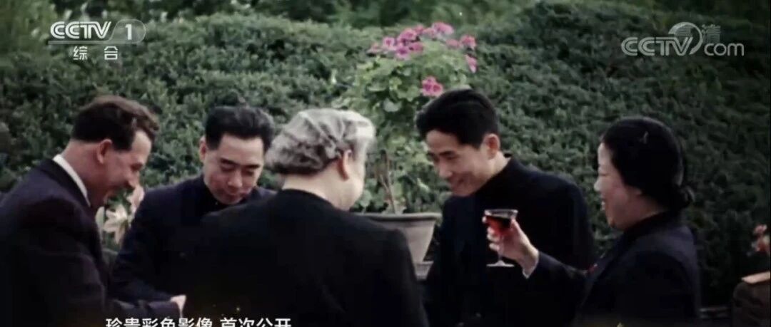 在纪念大会召开前，央视首次披露了这一重要影像