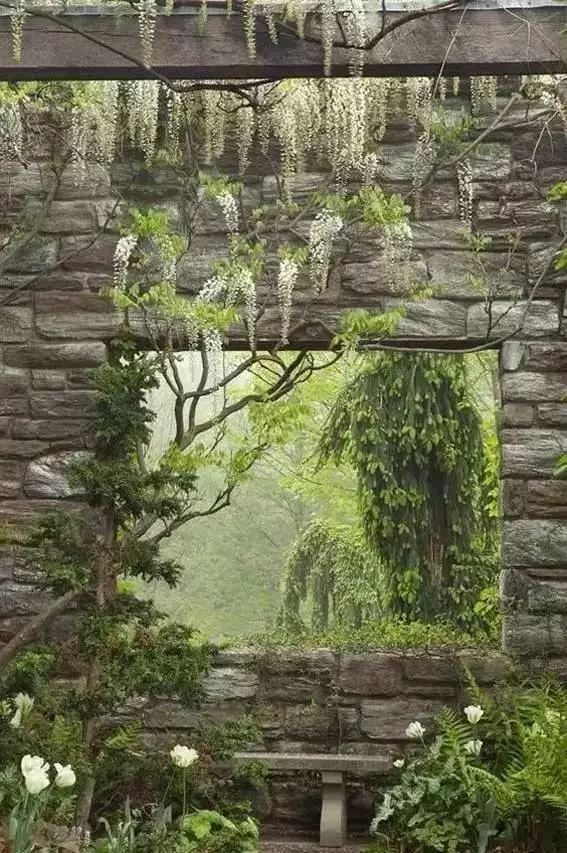 一面石头墙，惊艳整个乡村院落