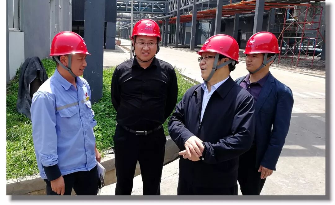 集团领导“五一”期间分赴生产一线现场办公(图1)