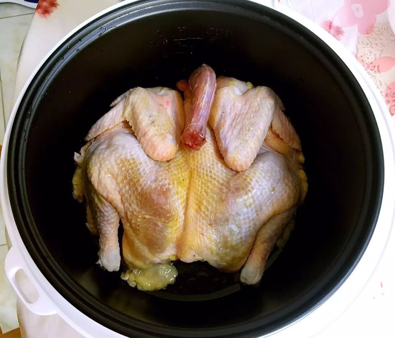 电饭煲炖鸡肉图片
