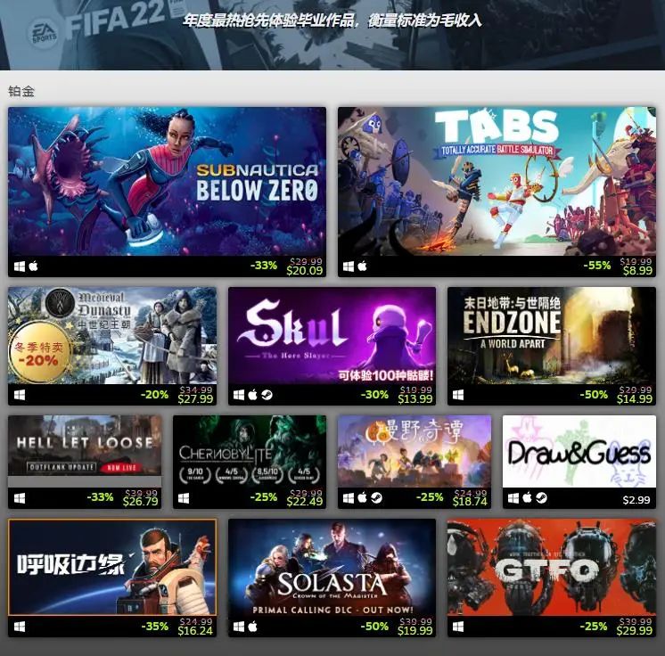 steam年度最佳遊戲榜永劫無間鬼谷八荒戴森球計劃成大贏家