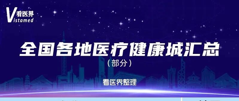 2021全国近百家“医疗城”名单出炉！建设潮加速