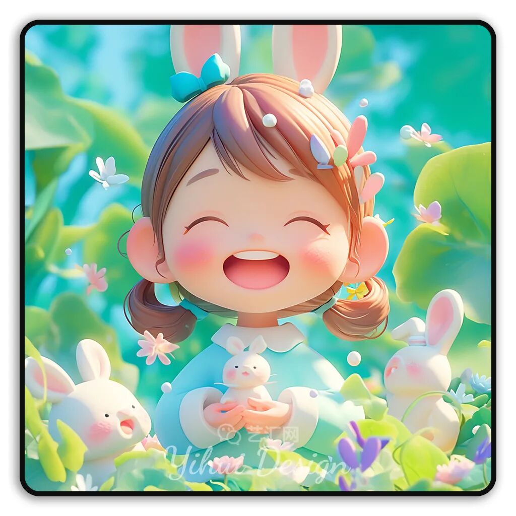 女孩头像爱笑的女孩运气都不会差