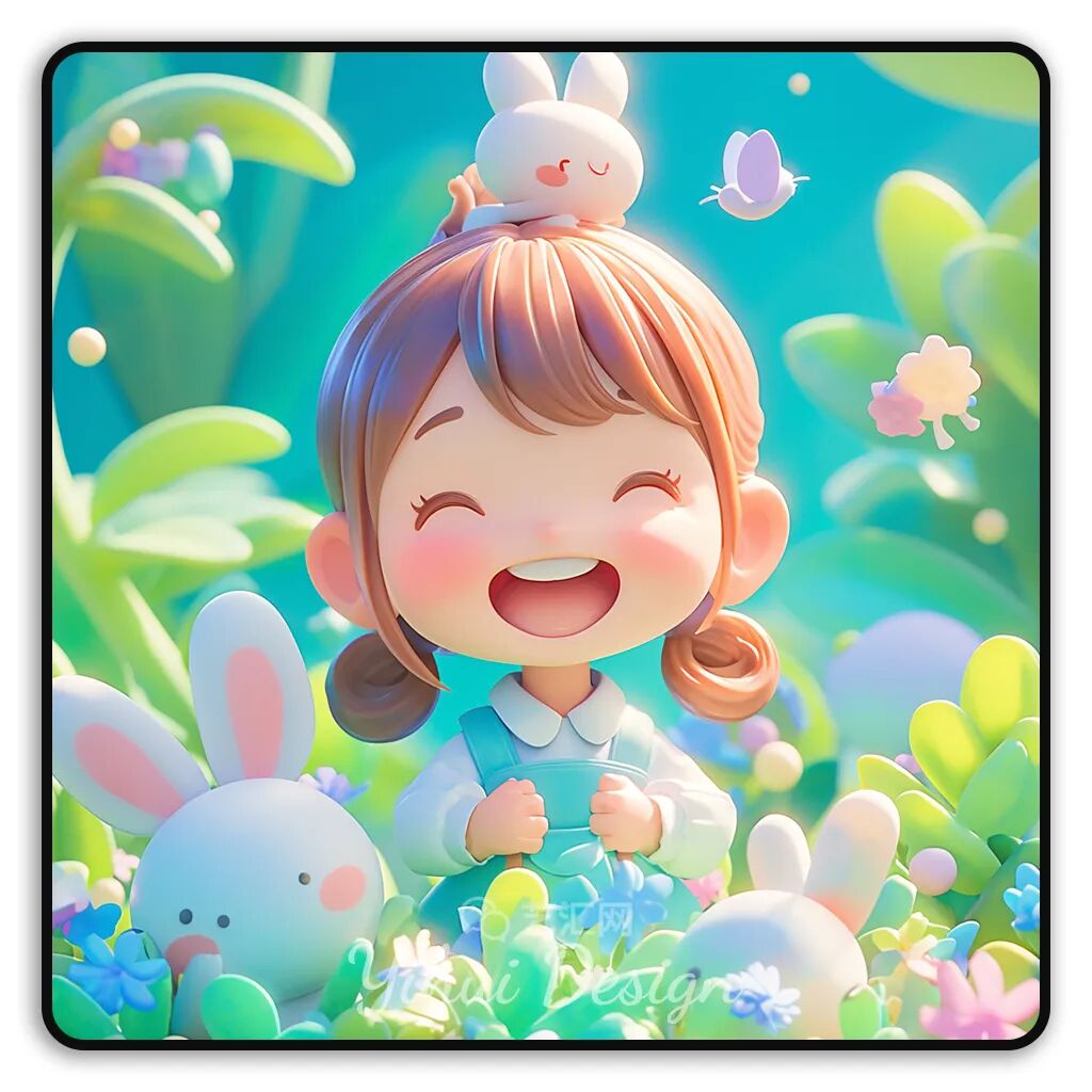 女孩头像爱笑的女孩运气都不会差