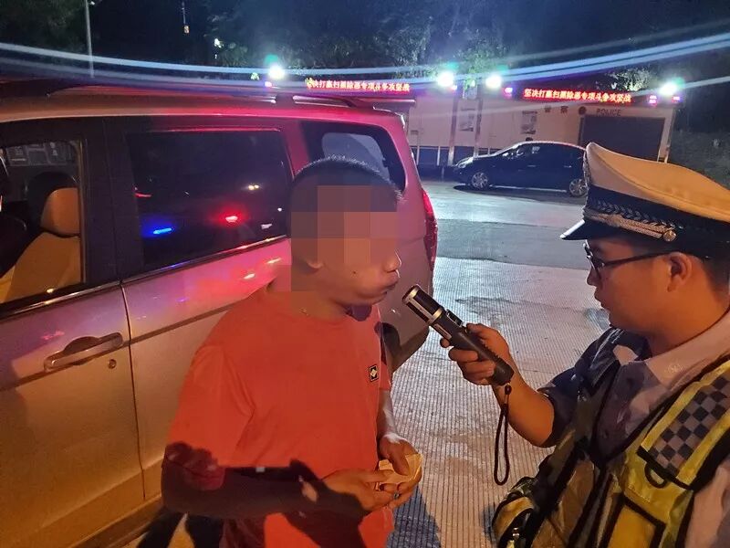 南宁交警通宵严查酒驾醉驾 又“逮”到80人！