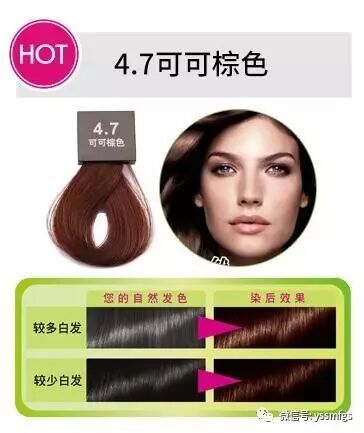 4,170g施华蔻怡然染发霜4.57 椰风醇棕(深棕色系)