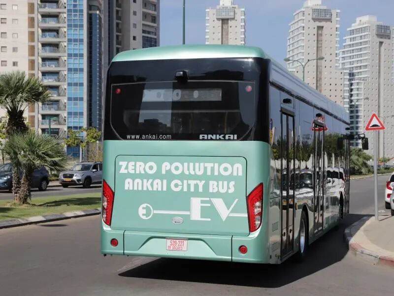 中国制造再出海安凯新能源客车批量出口以色列