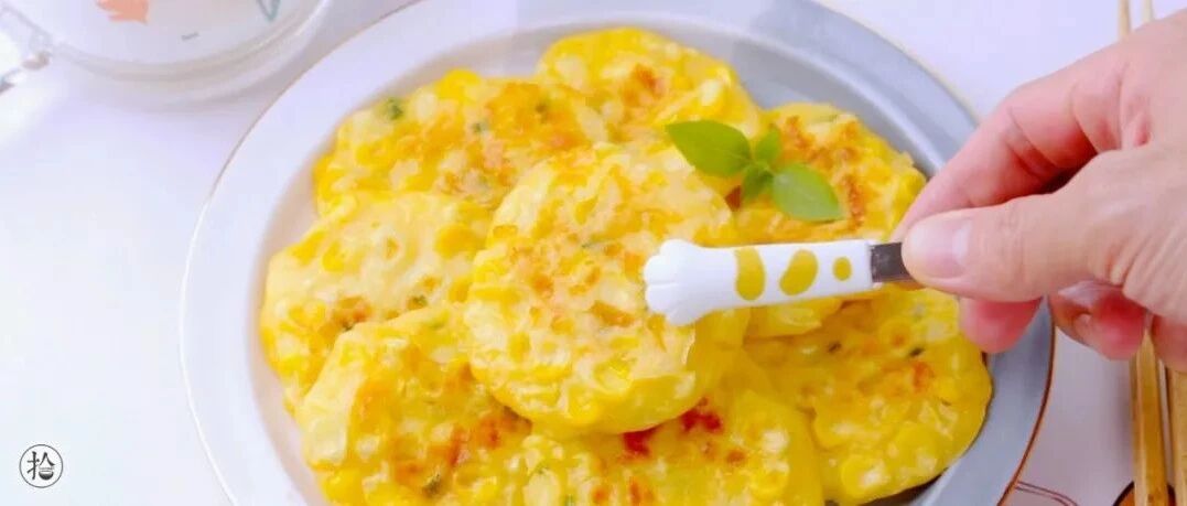 酥脆奶香的黄金饼，搅一搅就完成了，美味到舔手指