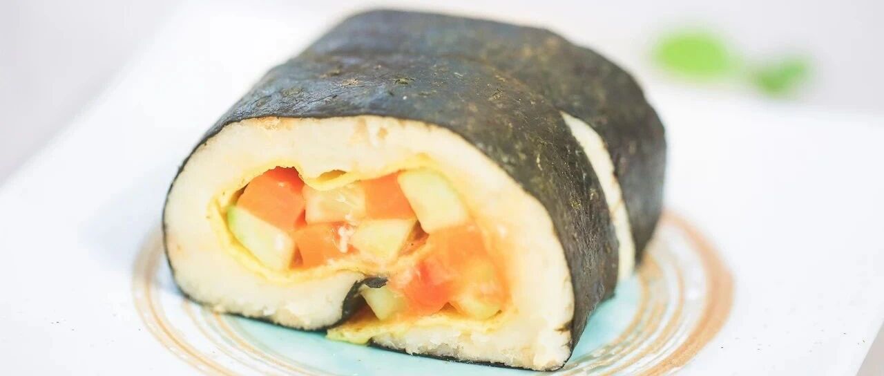 ‘寿司’原来还可以这么做！口感细腻大小朋友都爱吃哦~