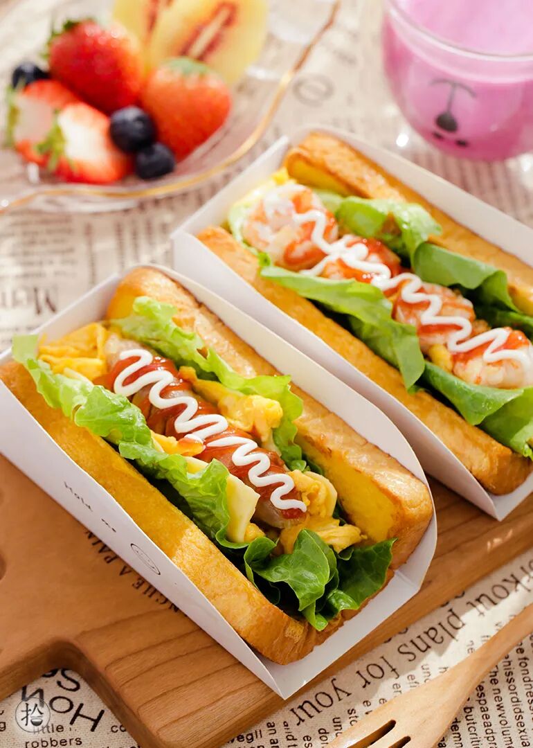 别管是三明治还是热狗,照着做早餐又快又好吃_影视聚合站