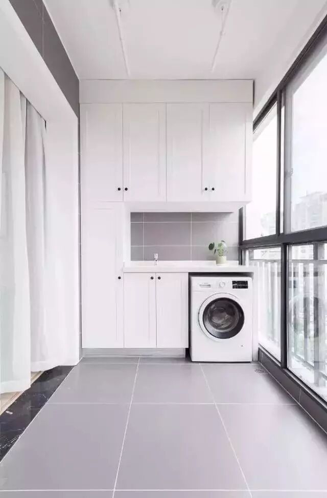 高颜值阳台设计，很受欢迎