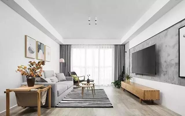 89㎡的北欧风，灰色低调又大气