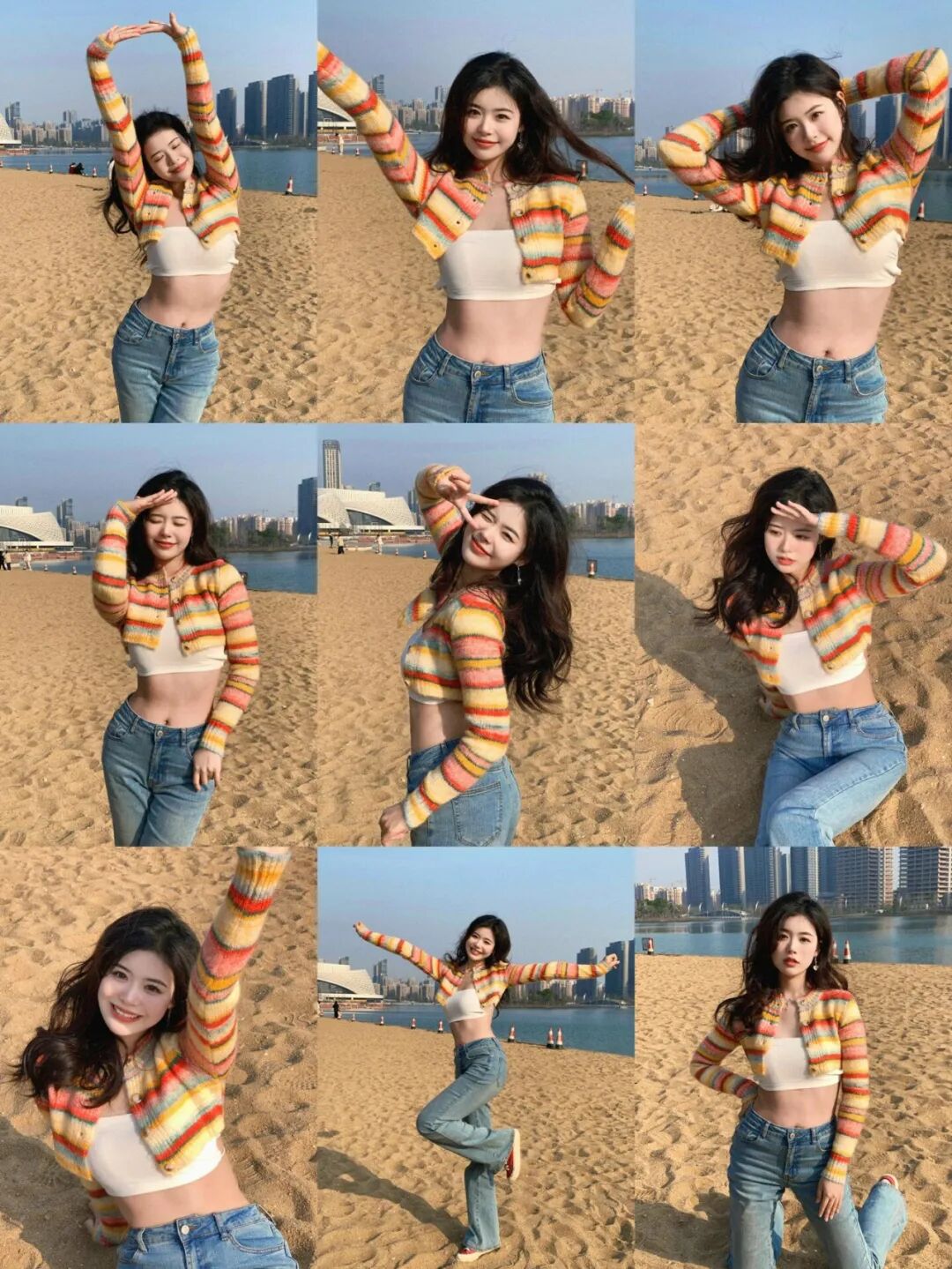 拍照手不知道怎么放？几个技巧，动作越大，照片自然又好看