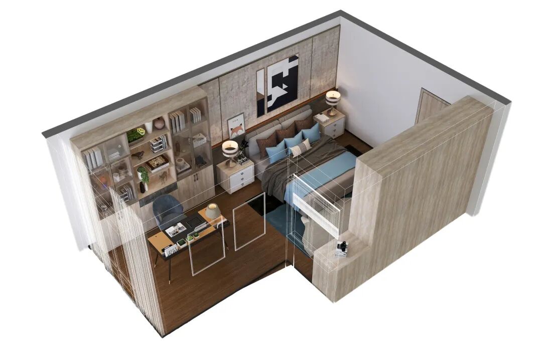 生活品质高的人，卧室应该是这样的