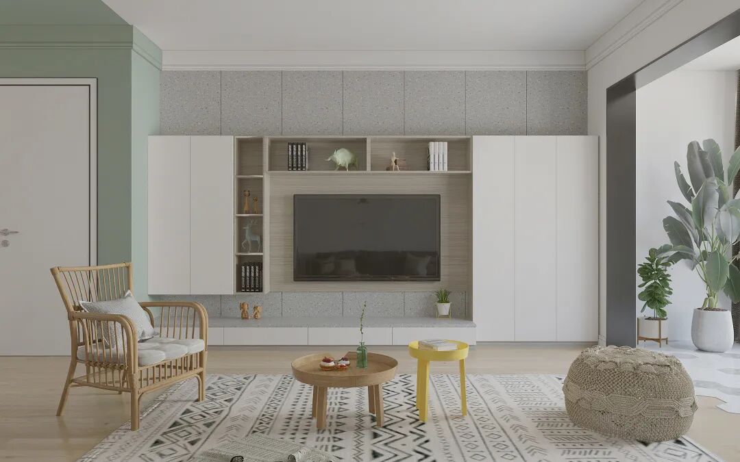 北欧风的小清新，是让人不禁放松的惬意