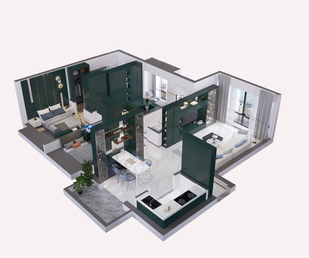 现代轻奢设计，看一眼就心动