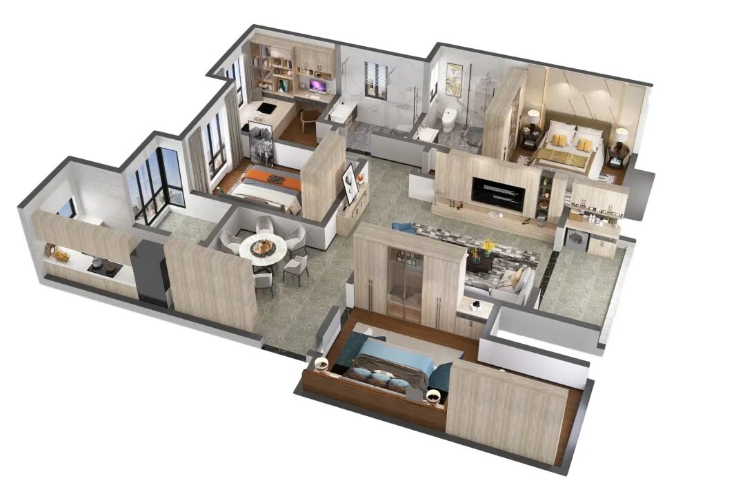 奢华气息侧漏，如此简洁竟还显得这么高贵！