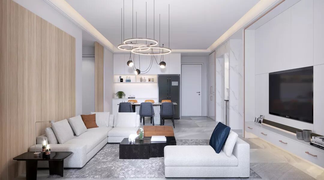 142㎡的简约风设计，也能一眼难忘