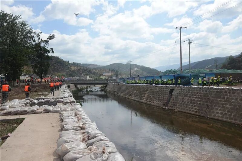 凉山州在会东县举行2019年山洪灾害防御应急演练