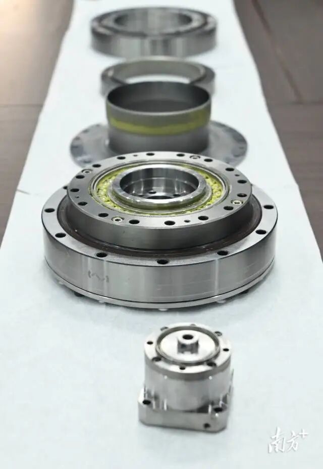 深圳市同川科技有限公司江门分公司谐波减速器突破海外技术封锁，成为国内头部企业和国产替代标杆。南方+记者 董有逸 摄