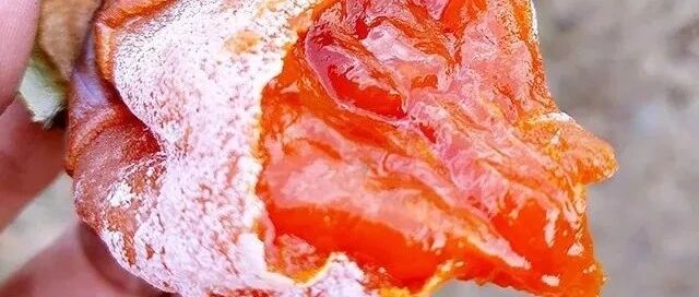 【镇店之宝】软糯清甜，蜂蜜流心，颗颗爆浆！正宗富平柿饼，出口级品质，吃货1秒就沦陷！