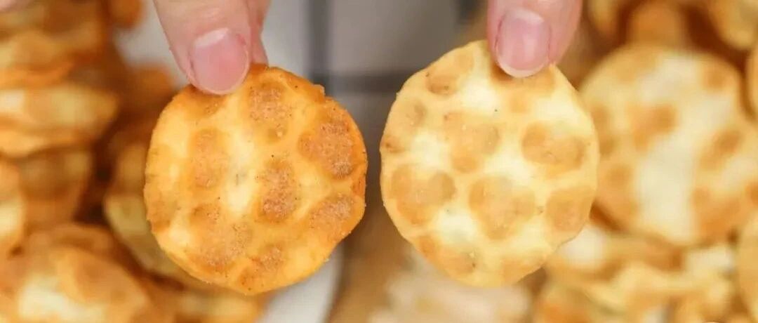 抖音小红书爆款石子饼干，酥脆可口，这也太好吃了吧