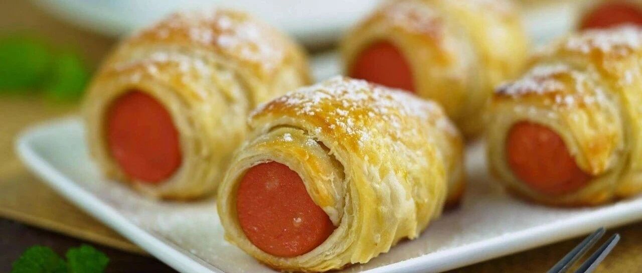 手抓饼华丽变身香肠可颂，咬一口就沦陷了