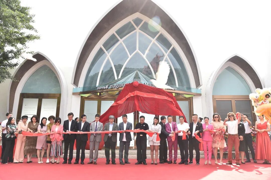 热烈祝贺美地港·中国南太湖生命谷哥伦波太湖城堡医疗酒店美地港楼落成典礼圆满成功！