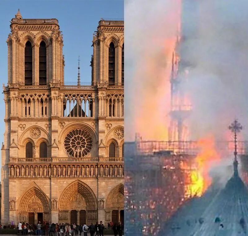 明之殇！巴黎圣母院突发大火，有些风景，一错过就成了永远！