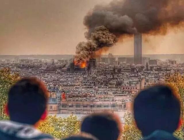 明之殇！巴黎圣母院突发大火，有些风景，一错过就成了永远！