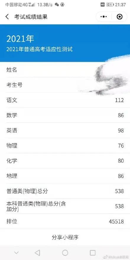 八省联考这个省率先出分,500分能上哪所大学?-微信头条网 八省联考这个省率先出分,500分能上哪所大学?