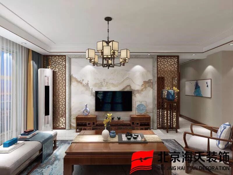 东城一品120㎡新中式风格户型赏析