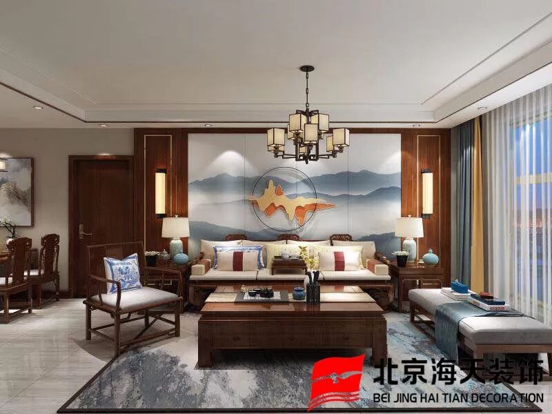 东城一品120㎡新中式风格户型赏析