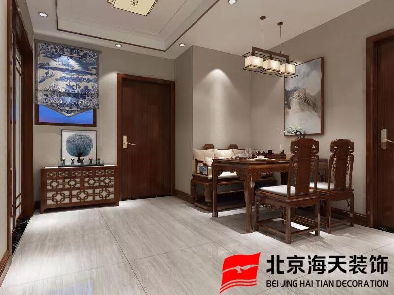 东城一品120㎡新中式风格户型赏析