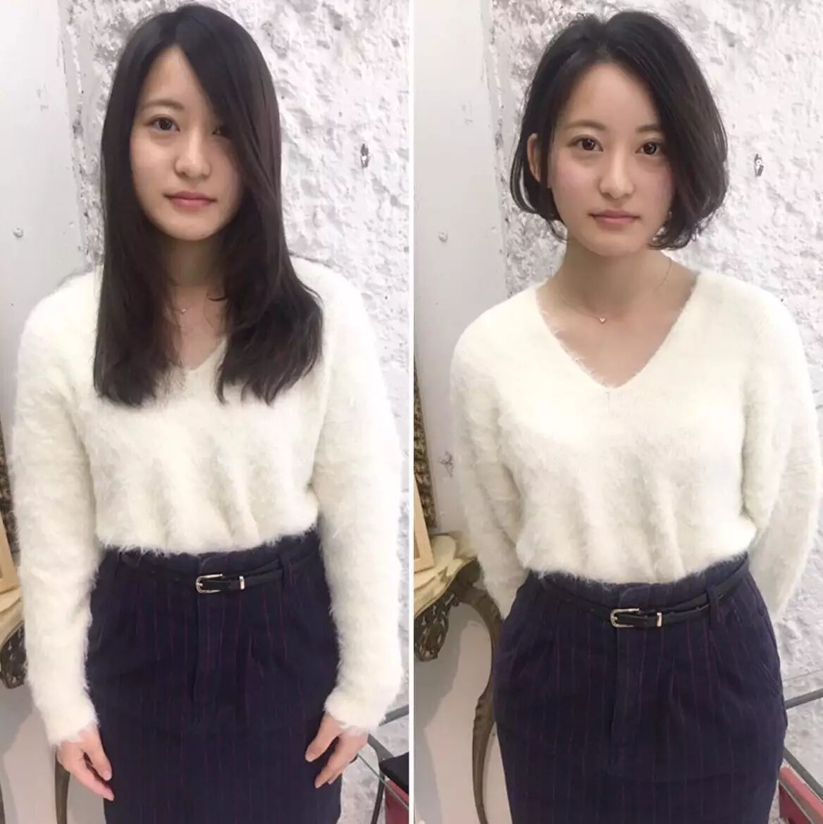 【v太后】30位日本妹子的剪发前后对比,让你知道选对发型有多重要!