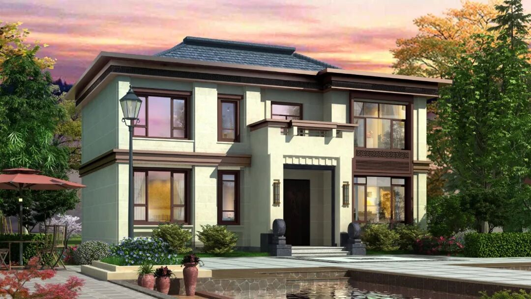 千呼万唤始出来！5款二层别墅款款高颜值，建一栋艳羡众人！